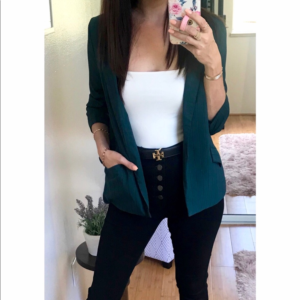 NWT Striped Blazer
